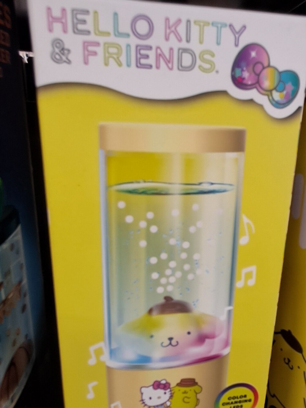 Hello Kitty & Friends Yellow LED Water Speaker Toy